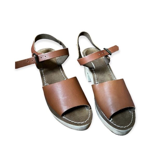 Urban outfitter Krista wooden clog size 8 - Picture 4 of 4